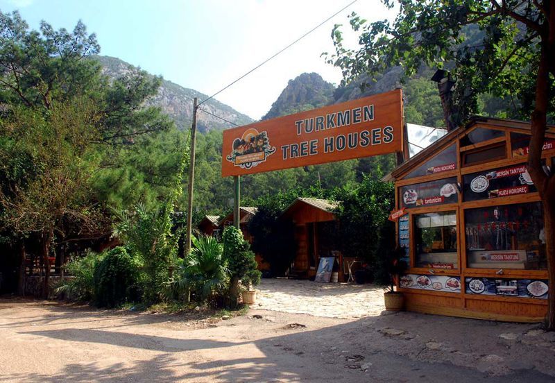 Turkmen Tree Houses Олимпос Экстерьер фото