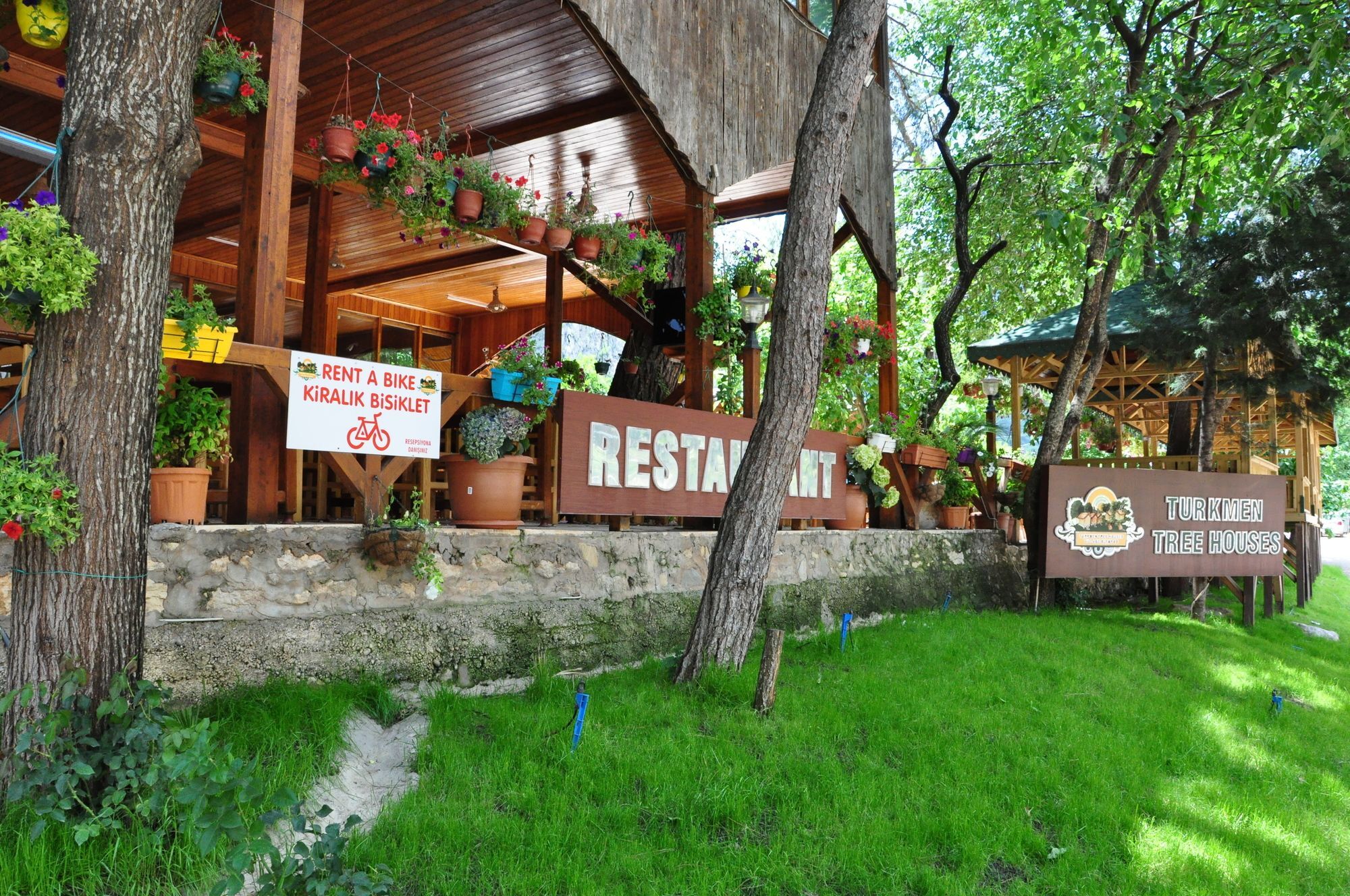 Turkmen Tree Houses Олимпос Экстерьер фото